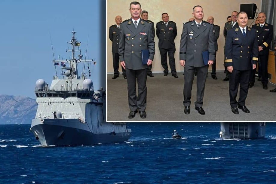 Kapetan bojnog broda HRM - a promaknut u čin komodora