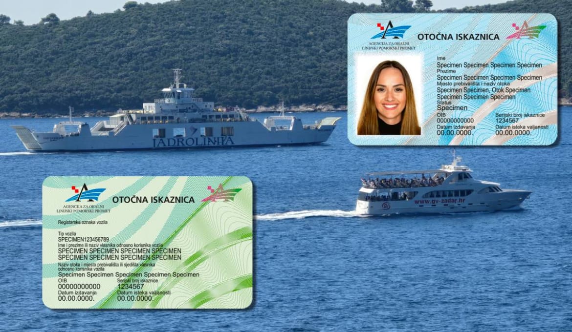 Otočanima omogućene nove usluge na portalu e-Građani - Jednostavnije do otočne iskaznice za vozila i djecu