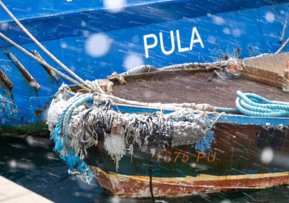 Snijeg pada u Puli i velikom dijelu Istre: "U Tinjanu zbog snijega vozilo završilo na krovu"