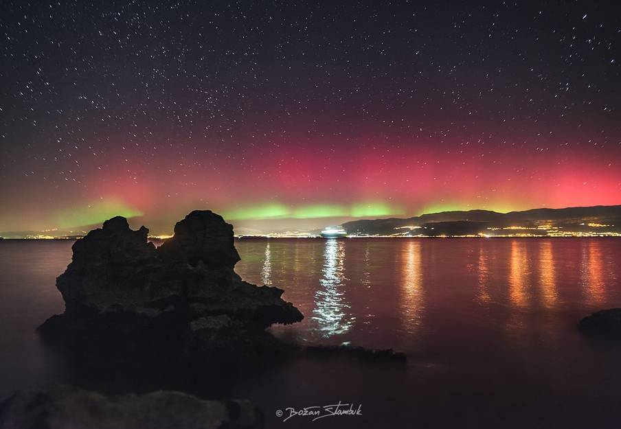 Aurora Borealis u Hrvatskoj 2026.