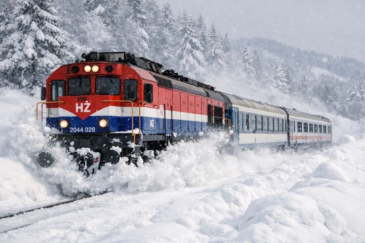 DRAMA NA TRAČNICAMA Vlak nakon 12 sati stajanja u Kninu konačno stigao u Split - Putnici bijesni, HŽ se ispričava