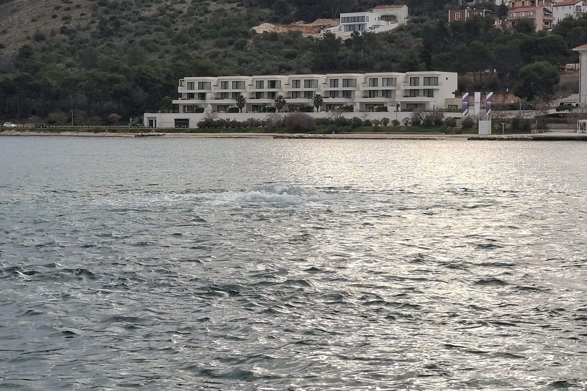 VIDEO Pukla cijev vodoopskrbnog cjevovoda između kopna i Čiova: "Nema opasnosti po opskrbu vodom"