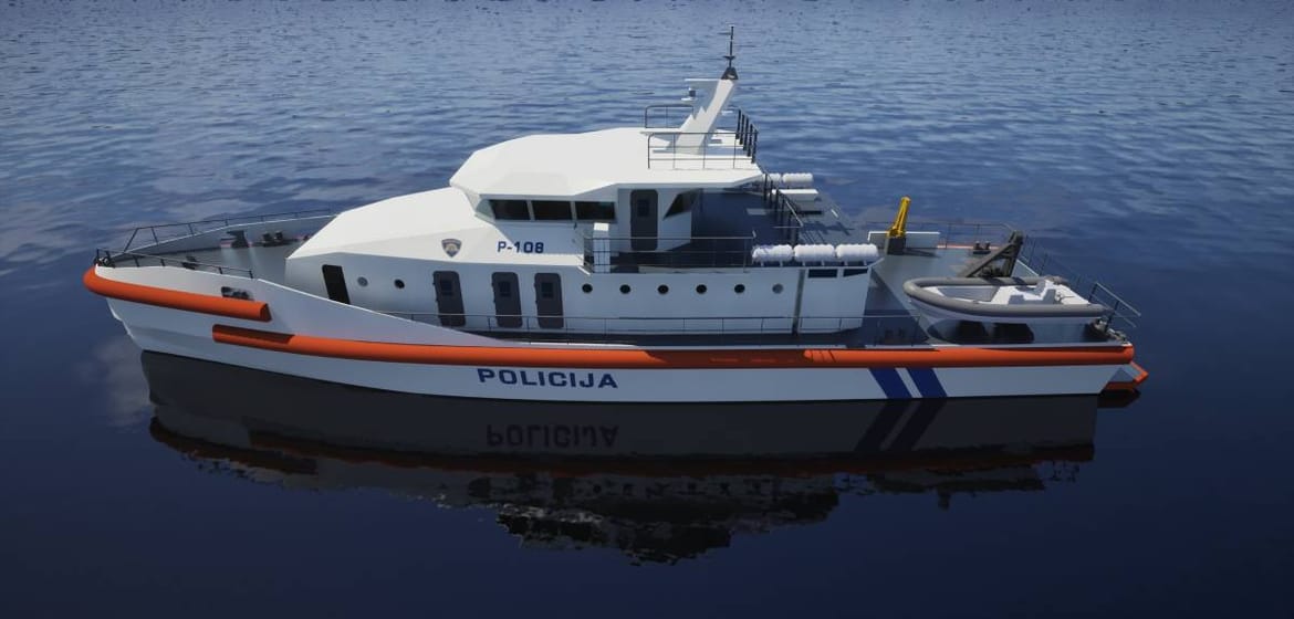 Iskra brodogradilište gradi policijski brod vrijedan 17,5 milijuna eura - Pobijedili konkurenciju iz Italije, Turske i Njemačke!