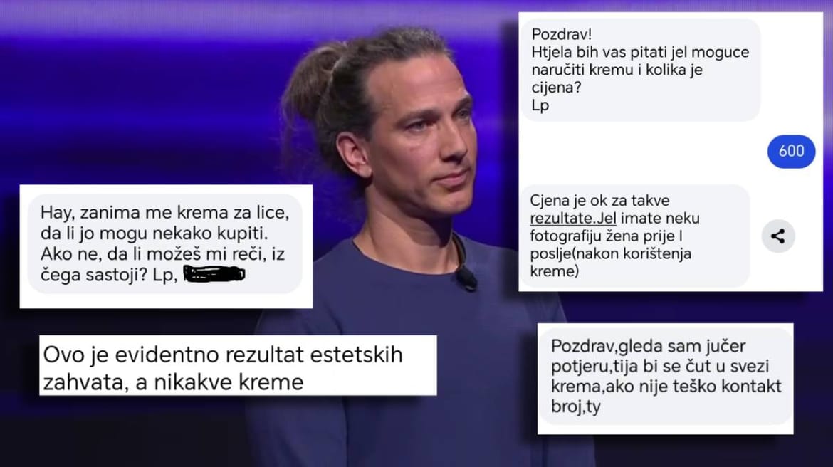 Šibenčanin (45) iz zayebancije u Potjeri rekao da ima 65 godina - Nenormalno je što su mu ljudi pisali! Nastavio ih je sprdati...