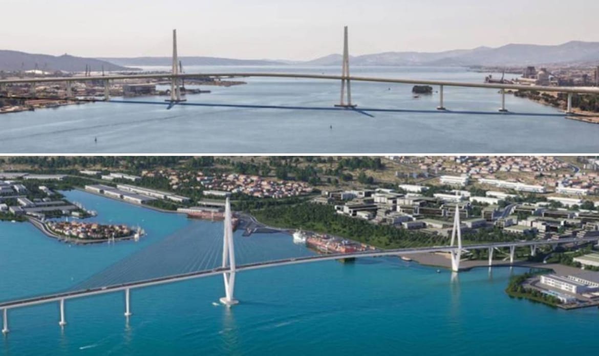Odluka je pala - Hrvatske ceste: "Ovako će izgledati most preko Kaštelanskog zaljeva!"