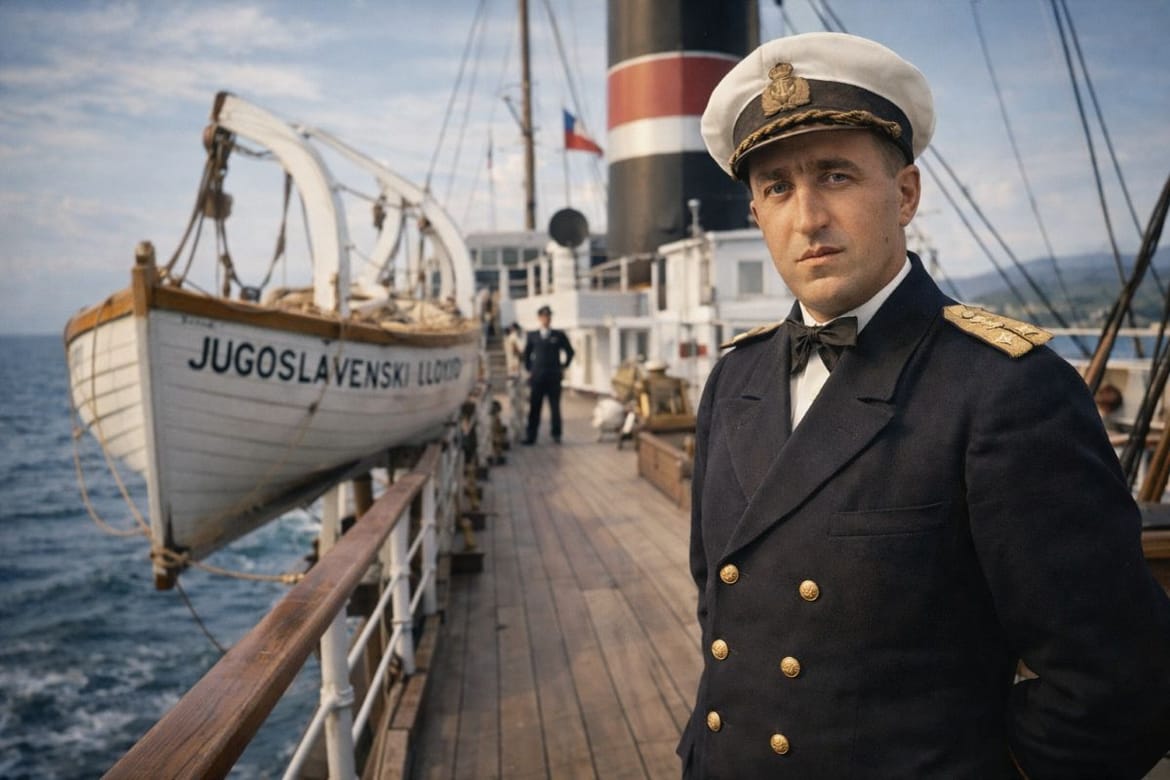 RUDOLF CRNIĆ Zagrebački kapetan duge plovidbe i ambasador mora na kontinentu s tragičnom sudbinom