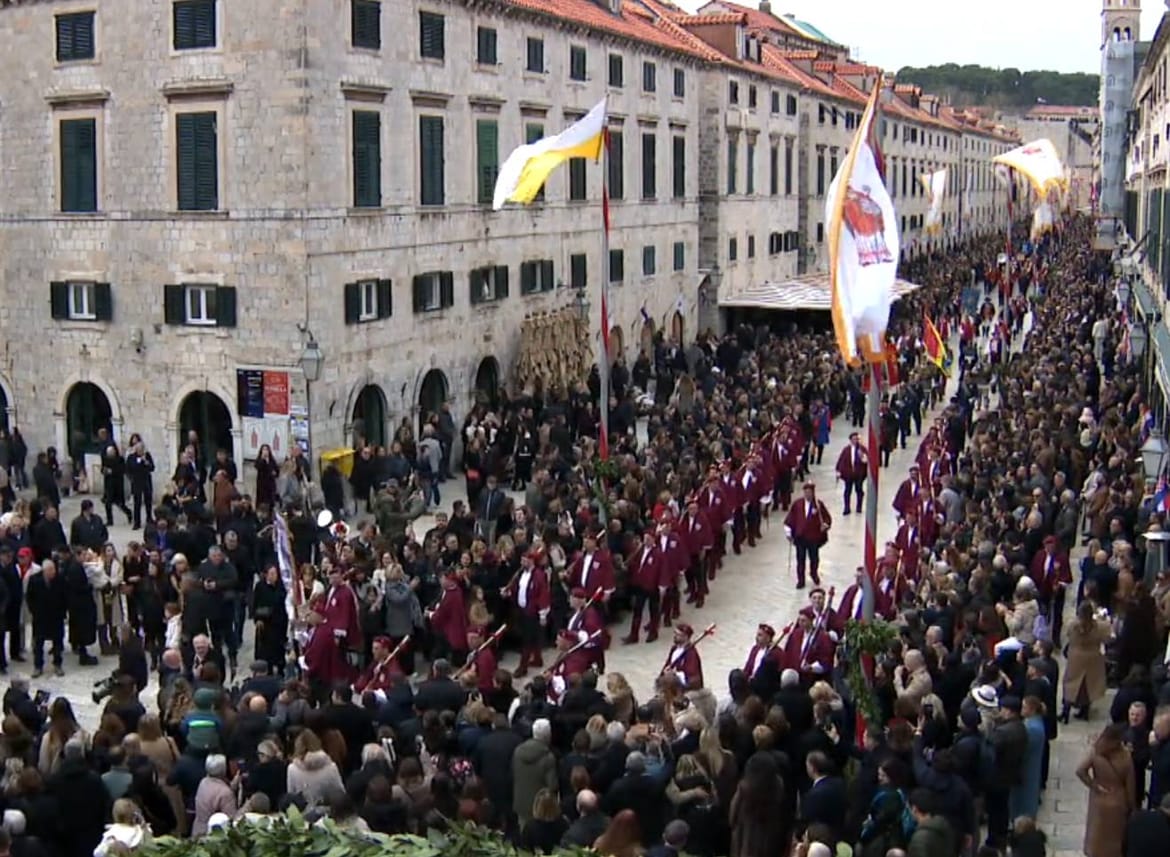 Zatvorena Festa sv.Vlaha u Dubrovniku