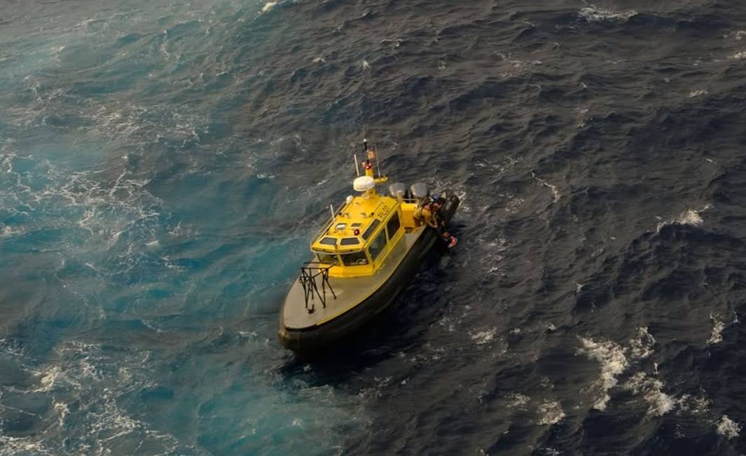 Pilot pao u more pri ukrcaju na kruzer