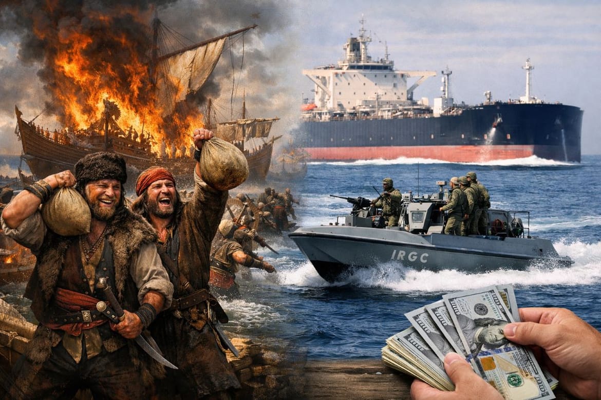 POREZ NA MORE Iran radi isto što su napravili Neretvani - Hrvati to danas slave kao dan svoje ratne mornarice!