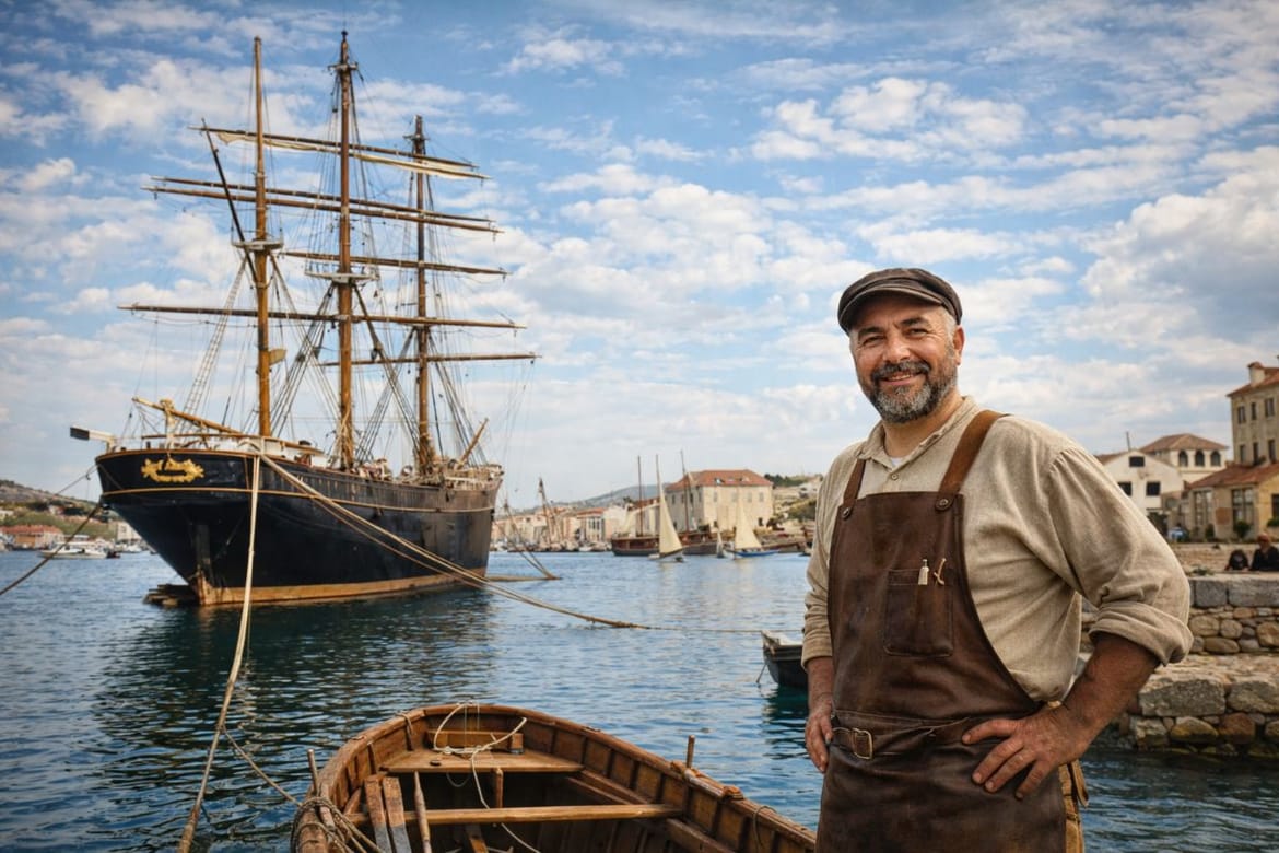 NIKOLA MARTINOLIĆ Brodograditelj i inovator iz Malog Lošinja