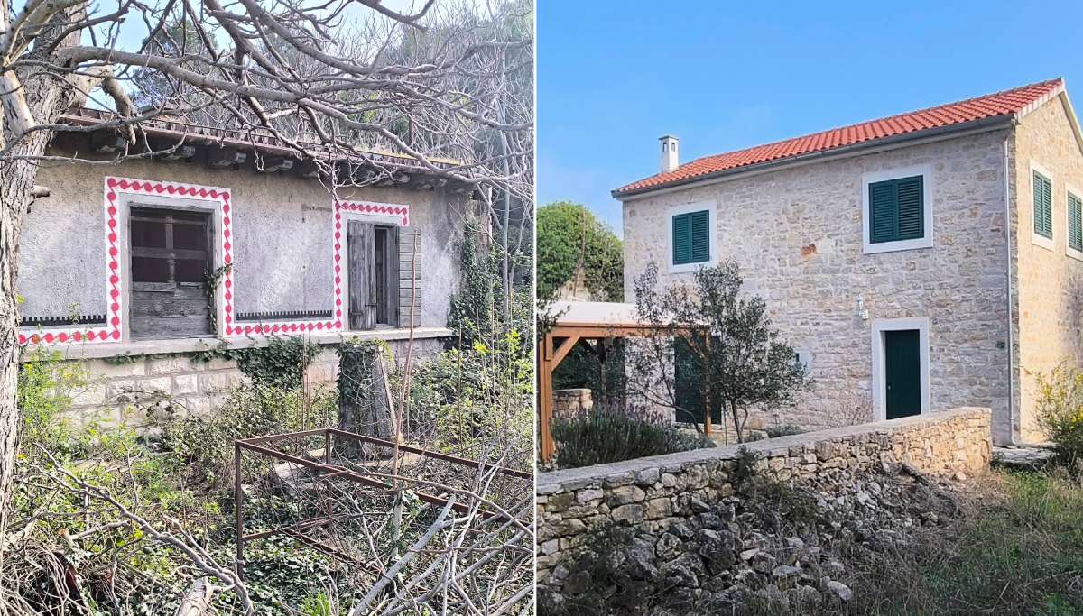 Smetaju stranci koji kupuju djedovinu? Lijevo je kuća u vlasništvu RH, a znate tko je vlasnik ove desno?