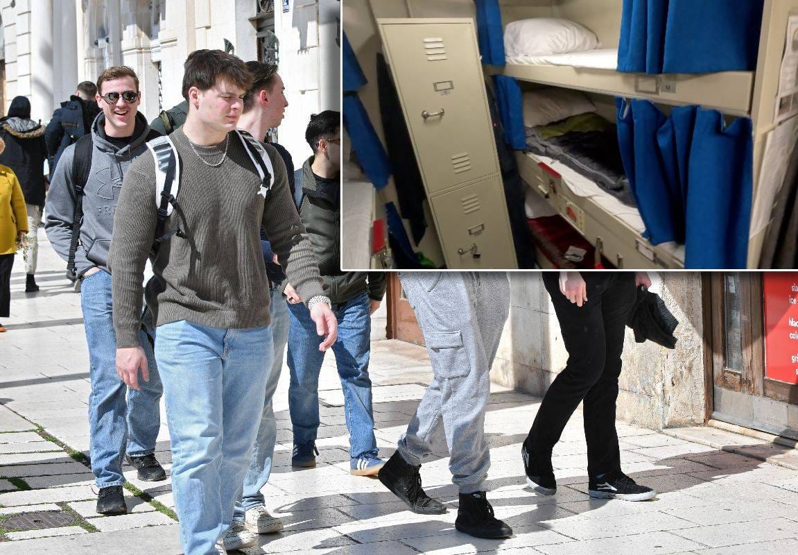 Mornari s najvećeg ratnog broda na svijetu preplavili Split