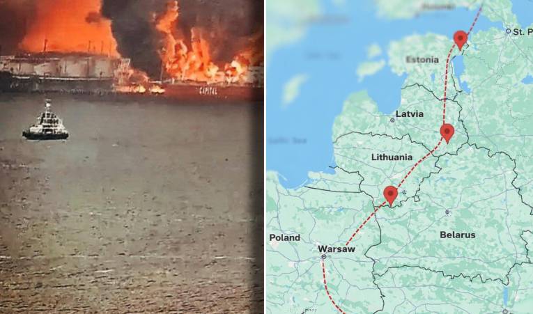 Ovako izgleda važna ruska luka nakon ukrajinskog napada: "Ukrajinski dronovi padaju po Litvi, Latviji i Estoniji?"