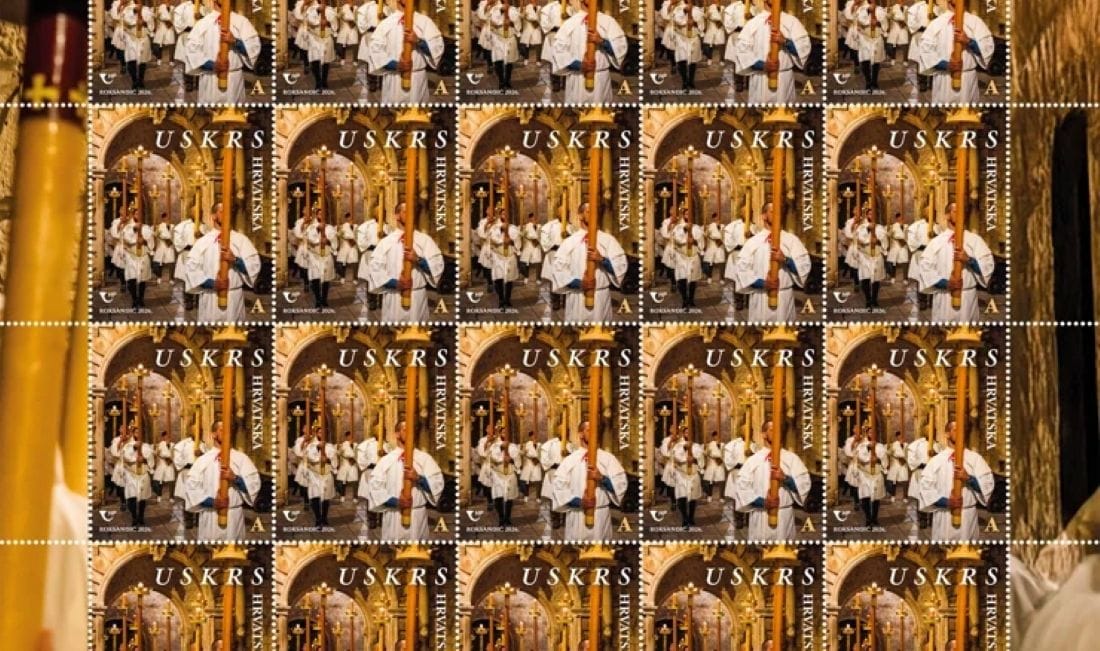 Korčulanska procesija na novoj marki Hrvatske pošte