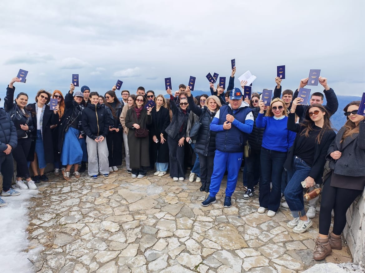Mladi Splićani boravili u Crnoj Gori: "Posjetili NP Lovćen"