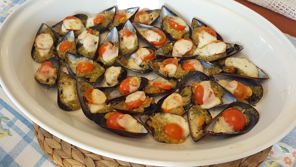 ŽELINA KUŽINA Gratinirane dagnje