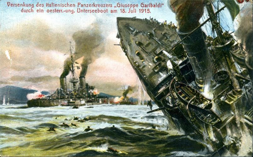 Nova kolumna – “BITKE NA JADRANU”: Obljetnica potapanja talijanske krstarice Giuseppe Garibaldi