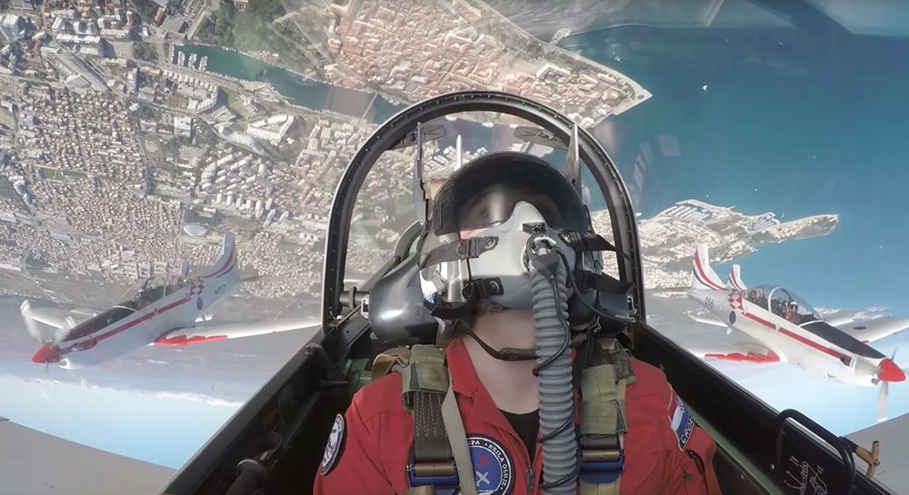 TJEDAN HRVATSKE VOJSKE Zrakoplovi i helikopteri preletjet će danas iznad više od sto gradova