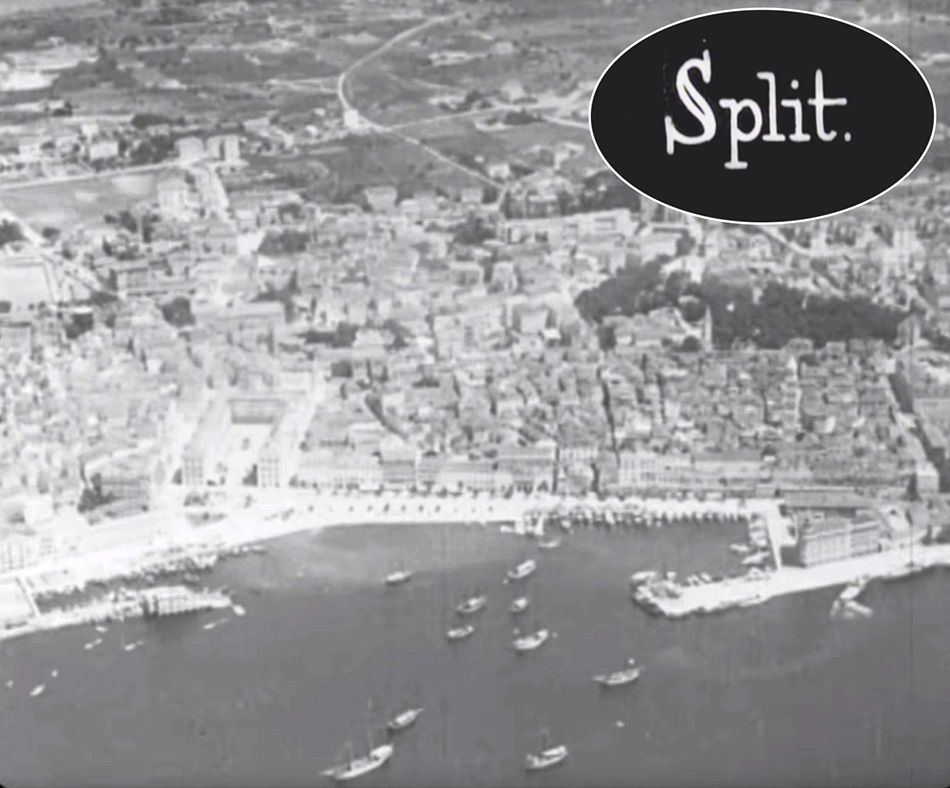 VIDEO: Pogledajte snimke Splita iz 1934. godine