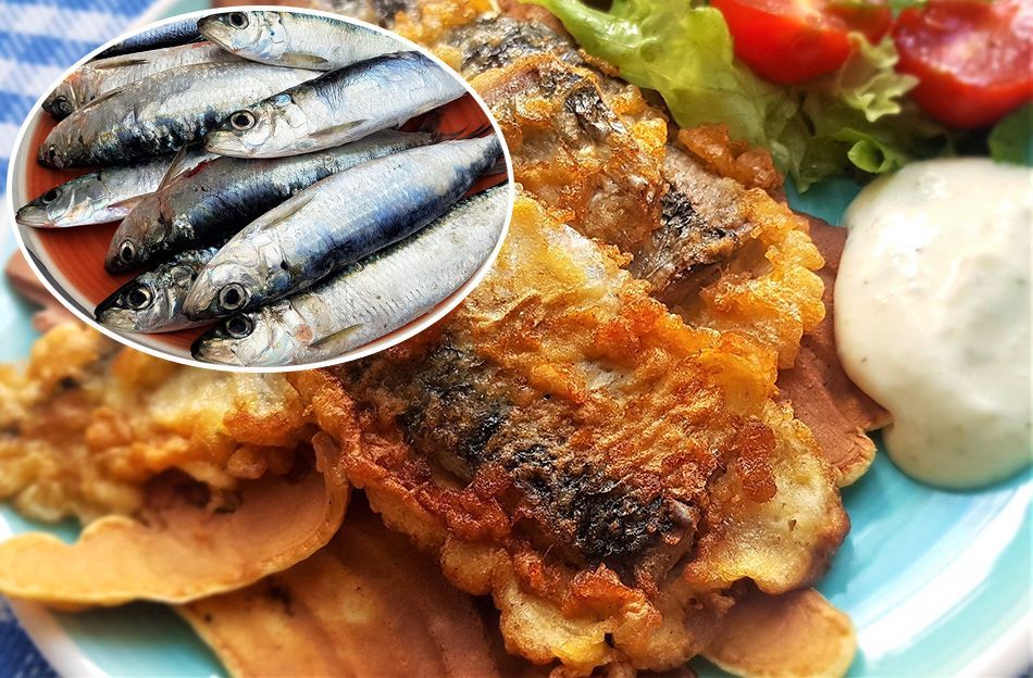 ŽELINA KUŽINA Divlja srdela pohana u pašteli