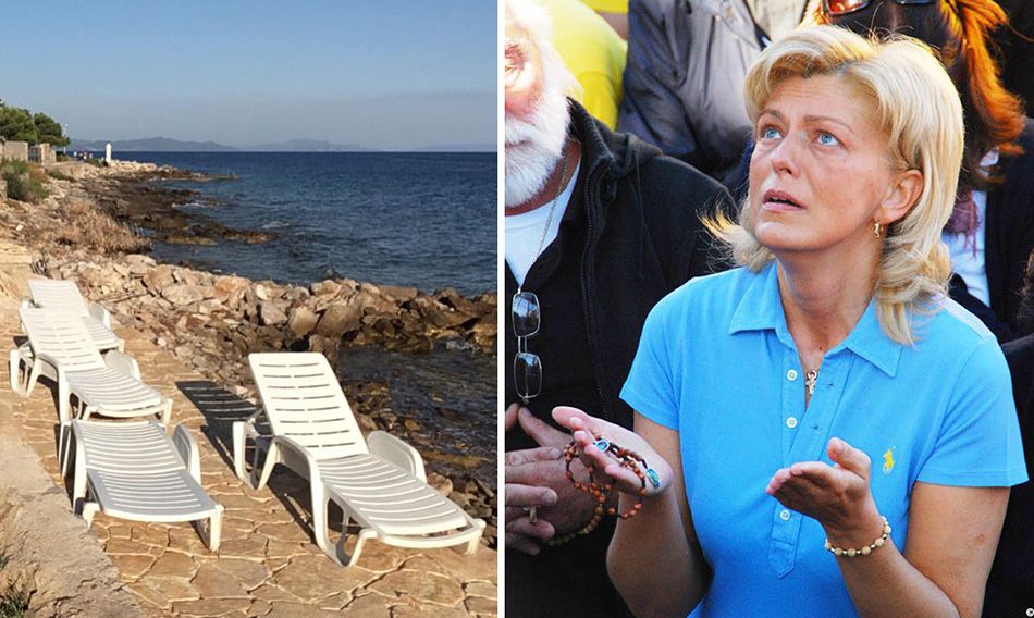 Kad ne gleda Gospu, devastira obalu – Međugorska vidjelica izbetonirala plažu ispred kuće