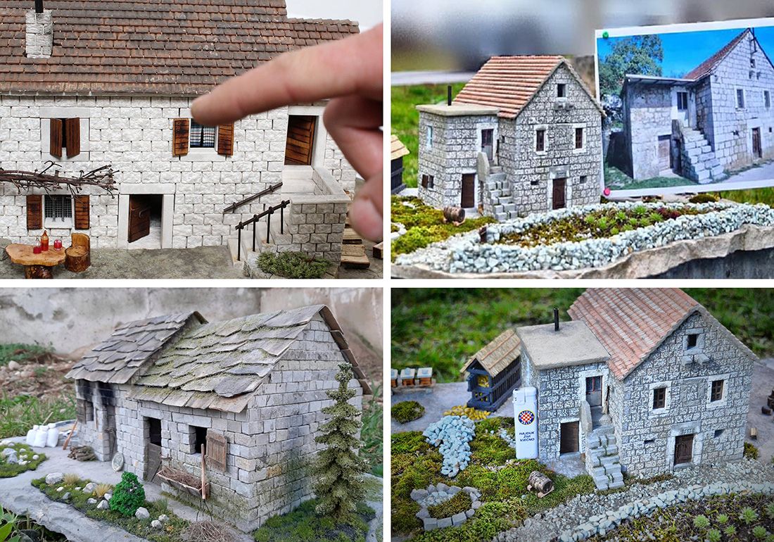FASCINANTNE REPLIKE Minijaturni prikazi stare Dalmacije