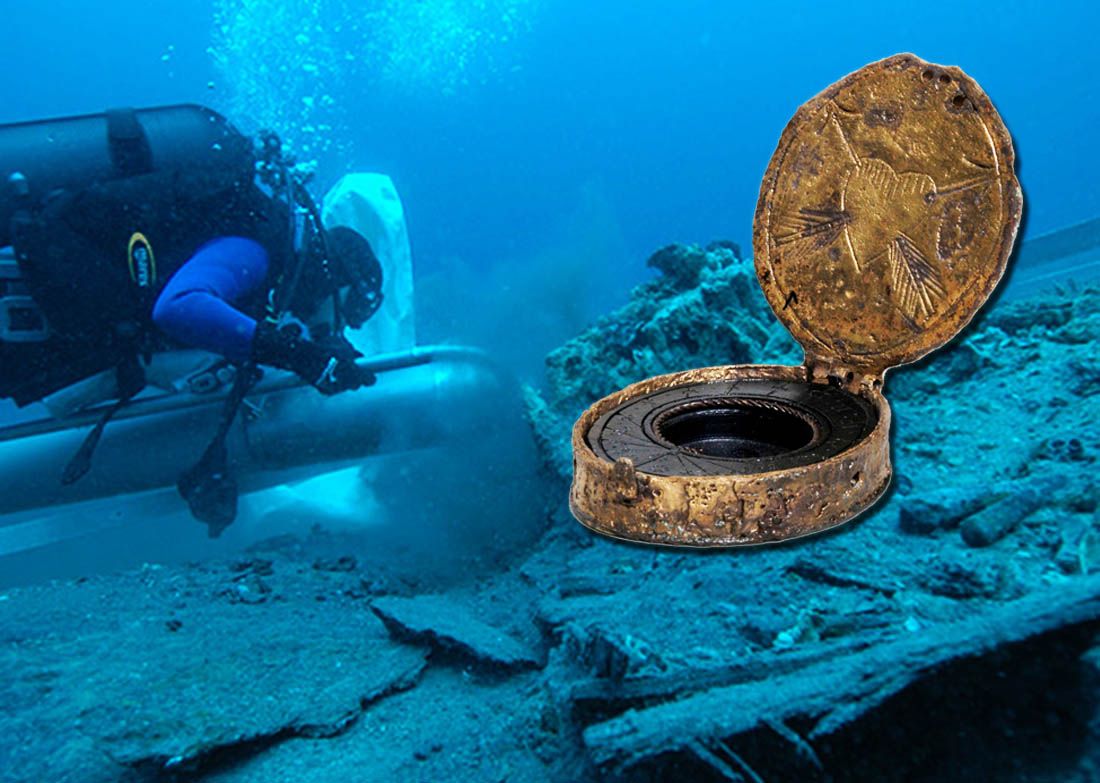 IZ POTOPLJENOG BRODA Preklopni sunčani satovi iz Nürnberga