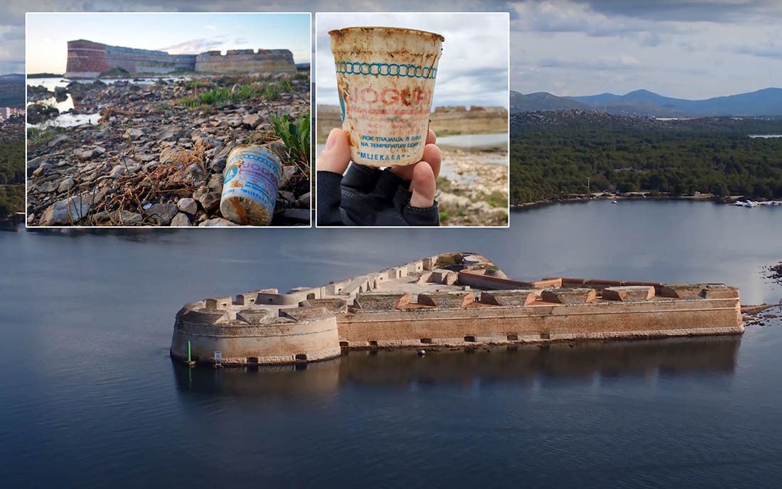 PLASTIKA SE NE RASPADA Pronađena očuvana čaša jogurta stara bar 25 godina!