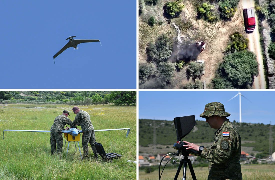 VIDEO: KONTROLA DRONOVIMA Hrvatska vojska spremna za protupožarnu sezonu