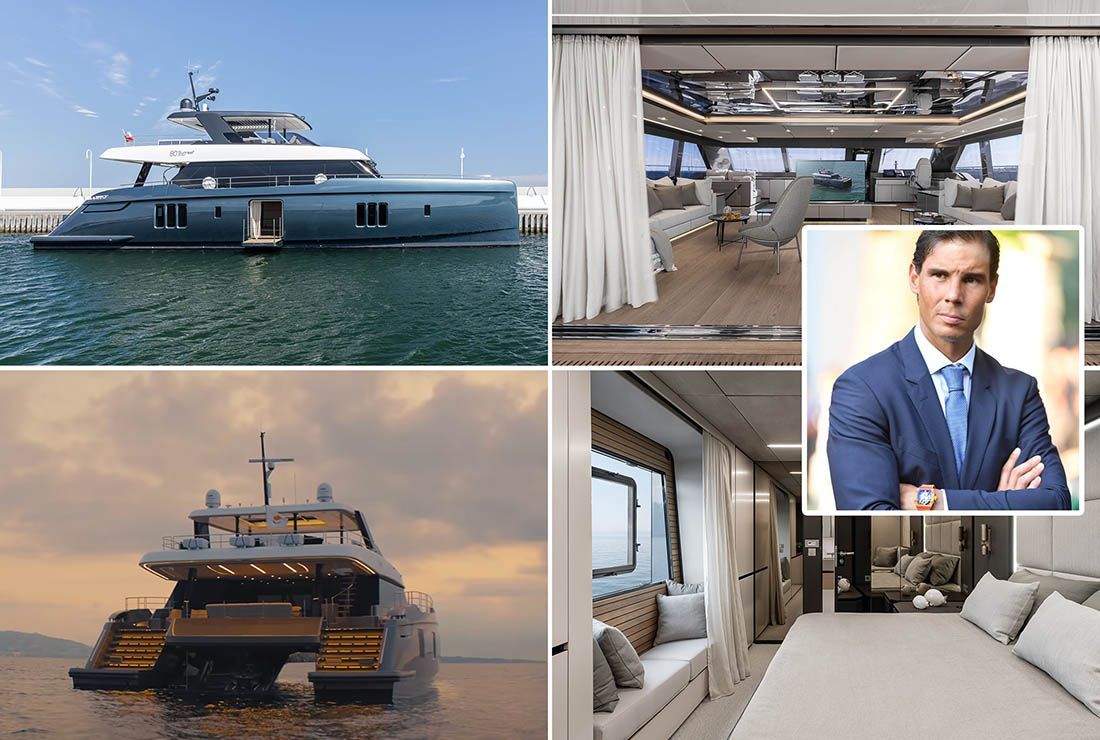 FOTO/VIDEO Rafael Nadal se počastio novom jahtom