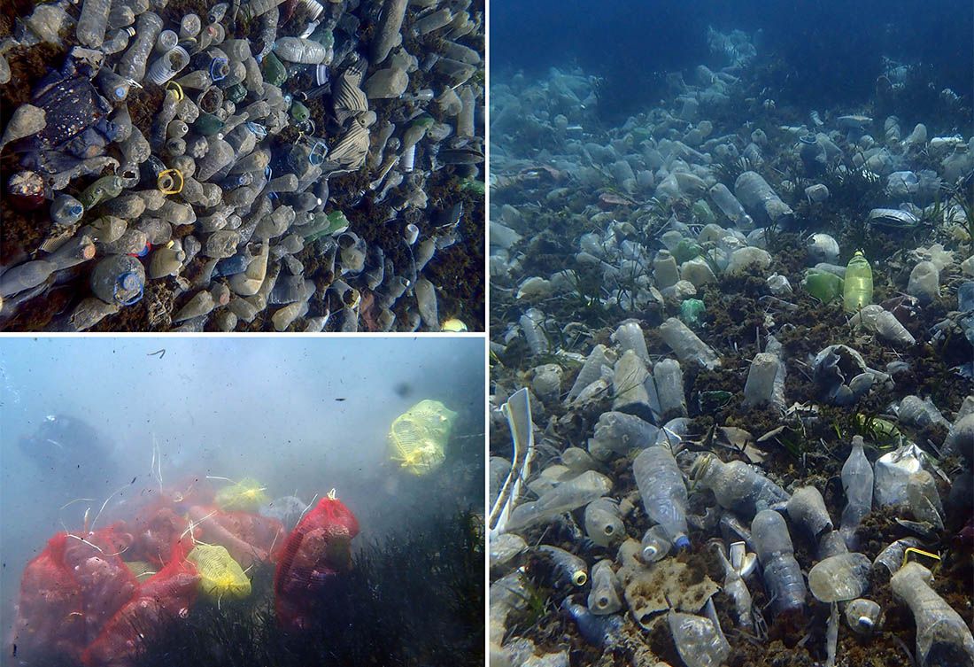 RONIOCI ZGROŽENI – S dna mora kod Molunta izvadili čak 1300 vreća plastičnog otpada!