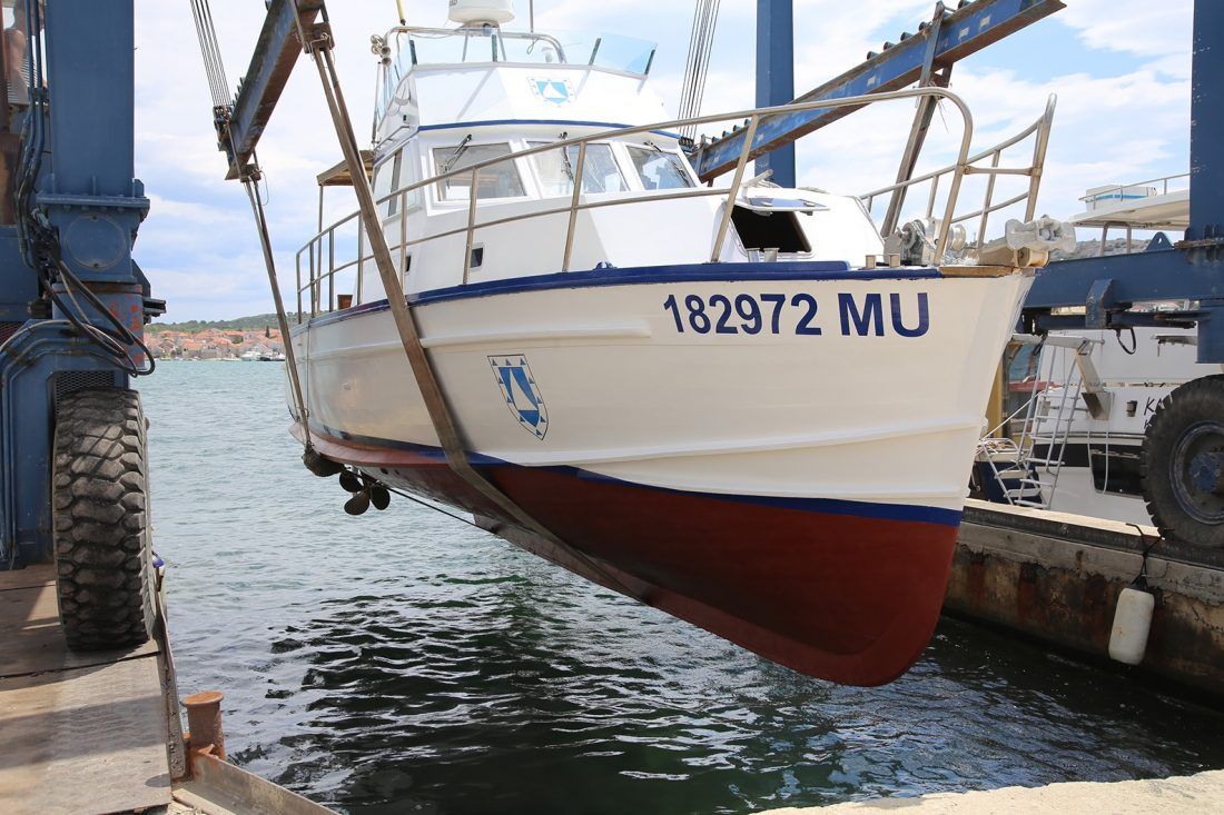 Općina Murter Kornati prvi put u povijesti porinula vlastito plovilo