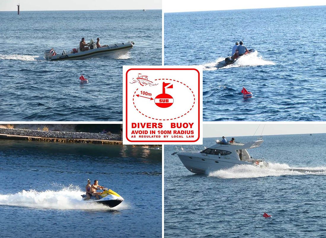 VAPAJ PODVODNIH RIBOLOVACA “Ne smijete glisirati 100 m od ronilačke bove i 300 m od obale!”
