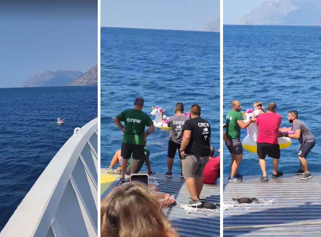 VIDEO: POSADA TRAJEKTA SPASILA DJEVOJČICU Struje je odnijele na otvoreno more: “Smrznula se”