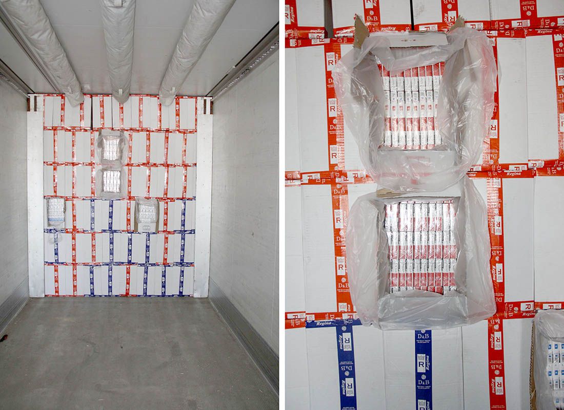 Uhvaćen Crnogorac u pokušaju šverca 2950 šteka cigareta