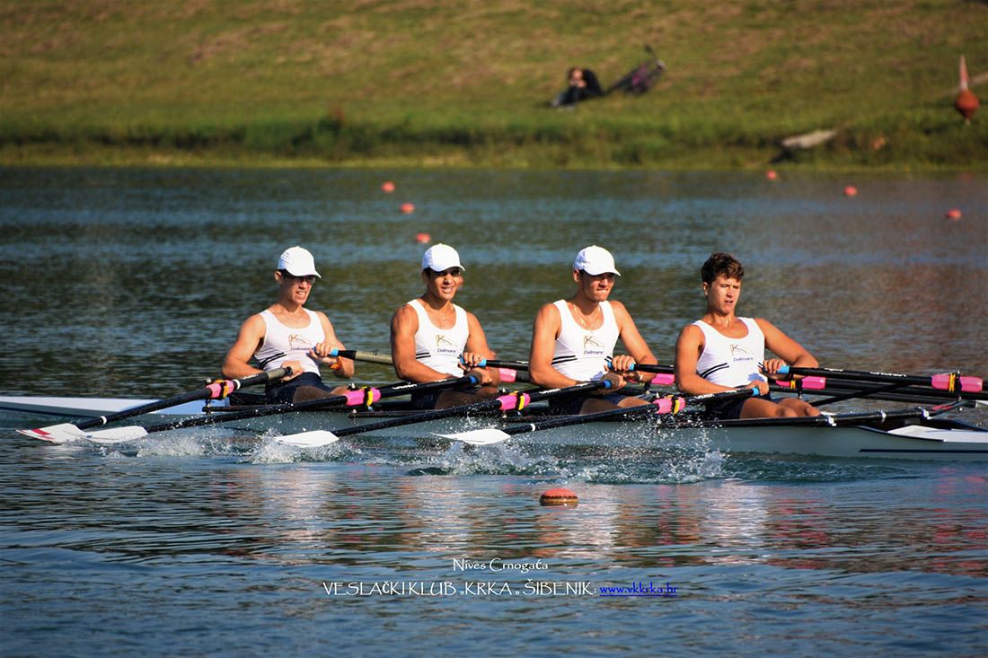 Veslači šibenske “Krke” odlični na Hrvatskom veslačkom prvenstvu u Zagrebu
