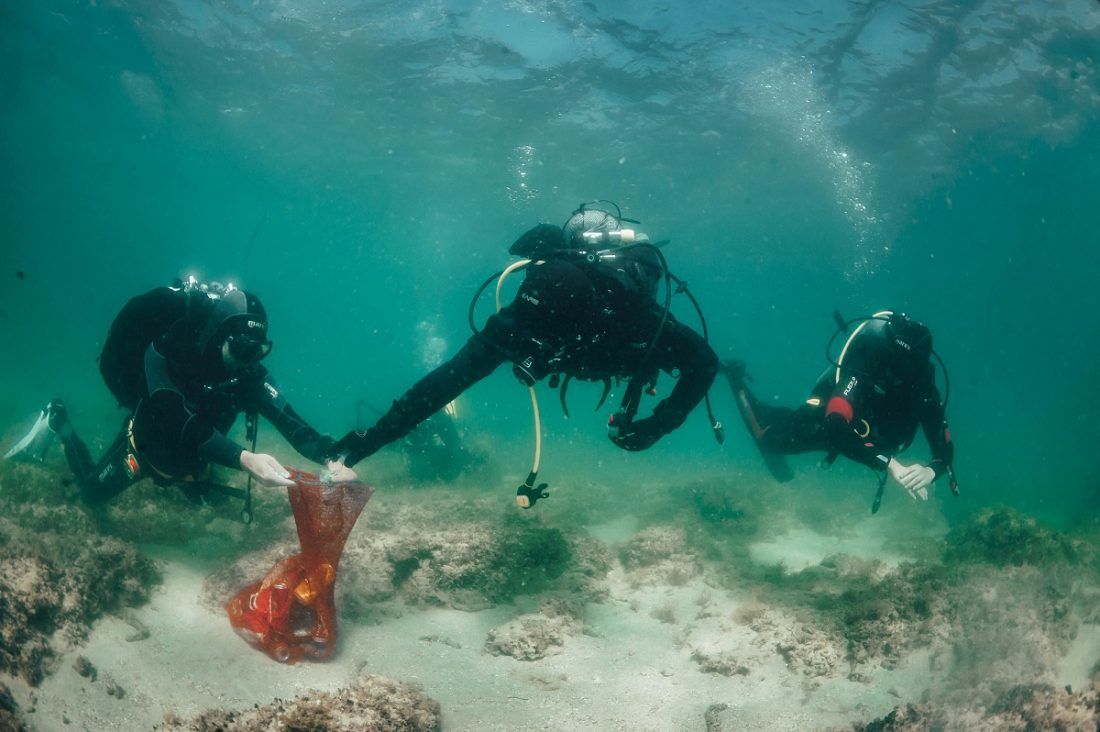 VELIKA MEĐUNARODNA EKO AKCIJA Čak 180 ronioca čisti Savudrijsku valu!