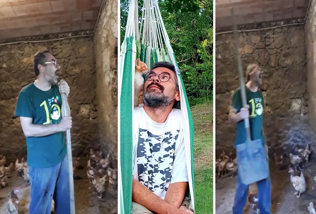 ZAPJEVAO SVOJIM KOKAMA Pjevač i radijski voditelj mikrofon zamijenio farmom, 900 m nad morem