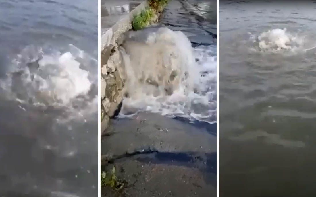 FEKALNI VODOSKOCI Nova “atrakcija” u Stobreču – Turisti zgroženi