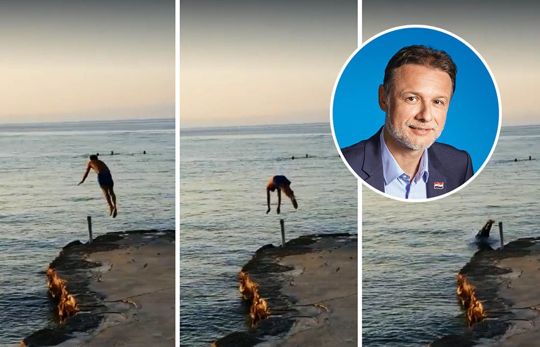 Jandroković skočio na glavu kao u Baywatchu: “Ovako skače i proračun”