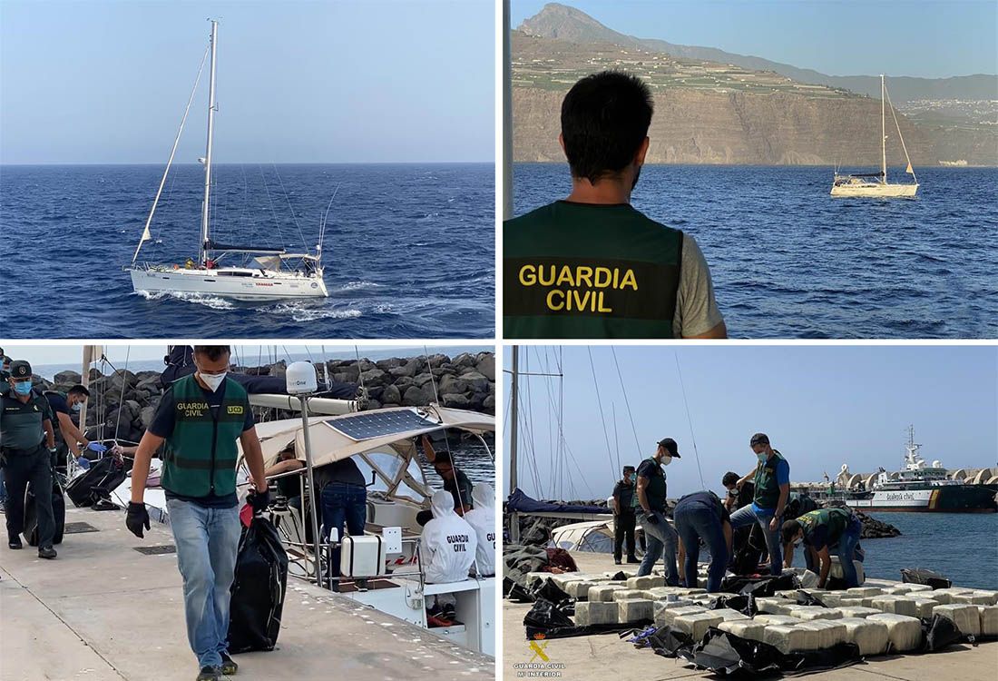 OPERACIJA “FALKUŠA” Na Kanarima zaplijenjena tona kokaina s hrvatske jedrilice, uhićena tri Hrvata!