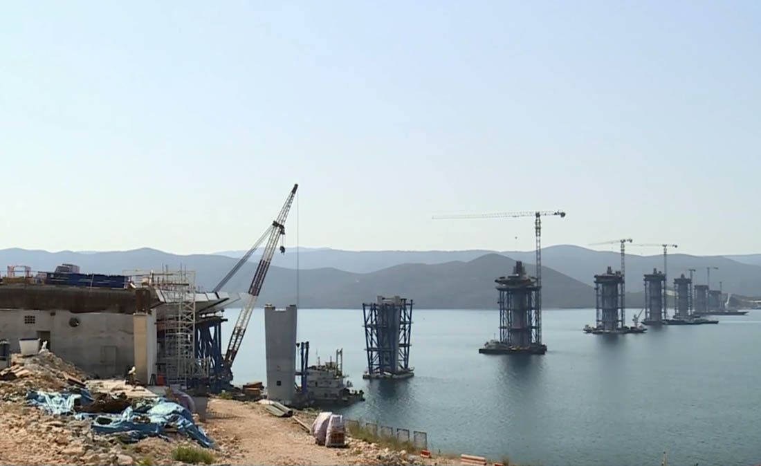 Kreće spajanje konstrukcije Pelješkog mosta – Stiglo 150 zavarivača iz Kine