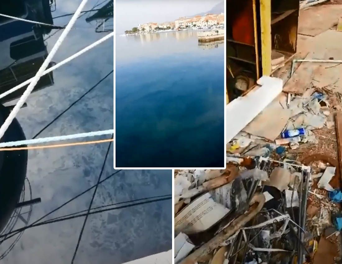 VIDEO More u Vranjicu prekriveno naftom: “Ovo je prostor ogromnog zagađenja”