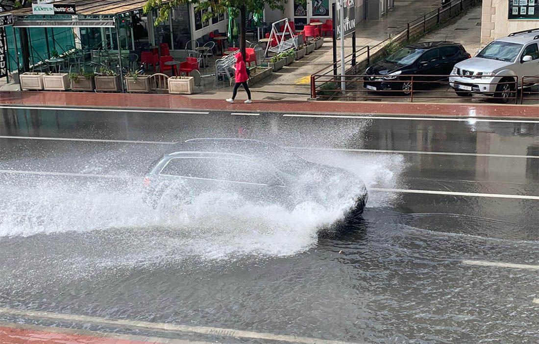 Potopljena prometnica još jednog dalmatinskog grada nakon nedavne rekonstrukcije
