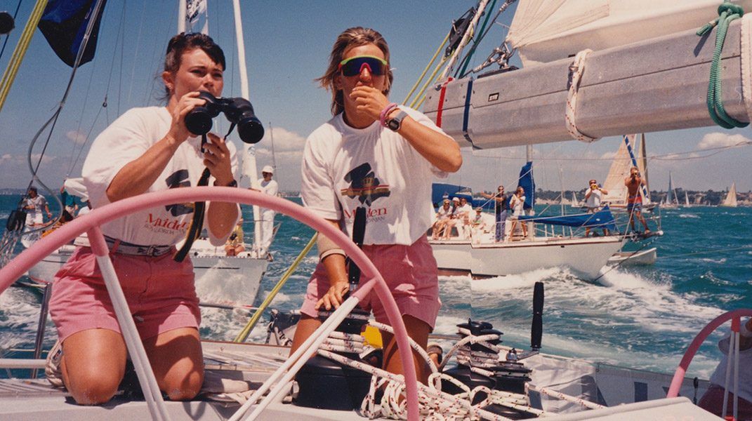 Jedriličarke s broda Maiden kreću na kino-turneju