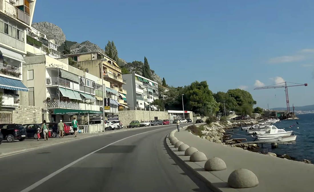 OMIŠ Mijenja se granica pomorskog dobra zbog rekonstrukcije Jadranske magistrale