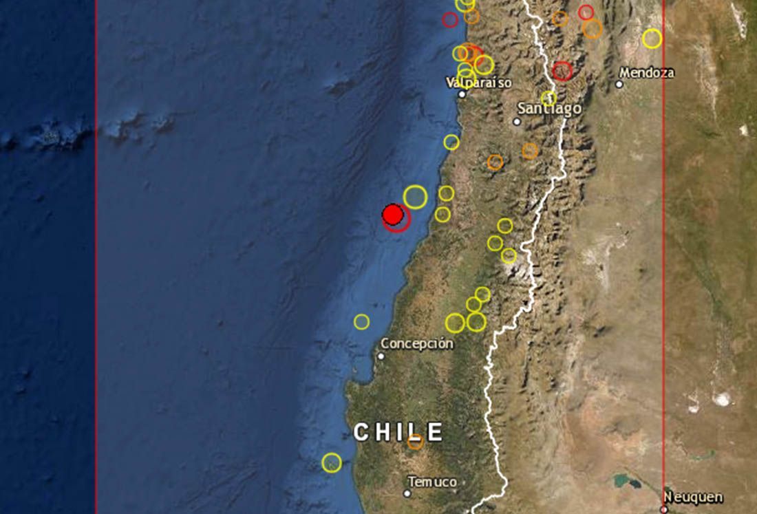 Potres magnitude 6,1 pogodio obalu Čilea