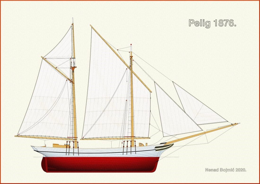 Tragom pomorske baštine 11: Jedrenjak Pelig, brod koji je bio zastupljen duž cijele jadranske obale