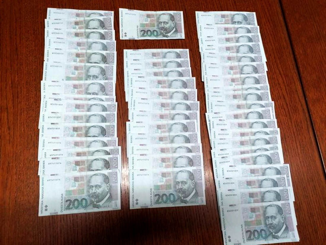 Policija u Zadru uhvatila krivotvoritelja novca