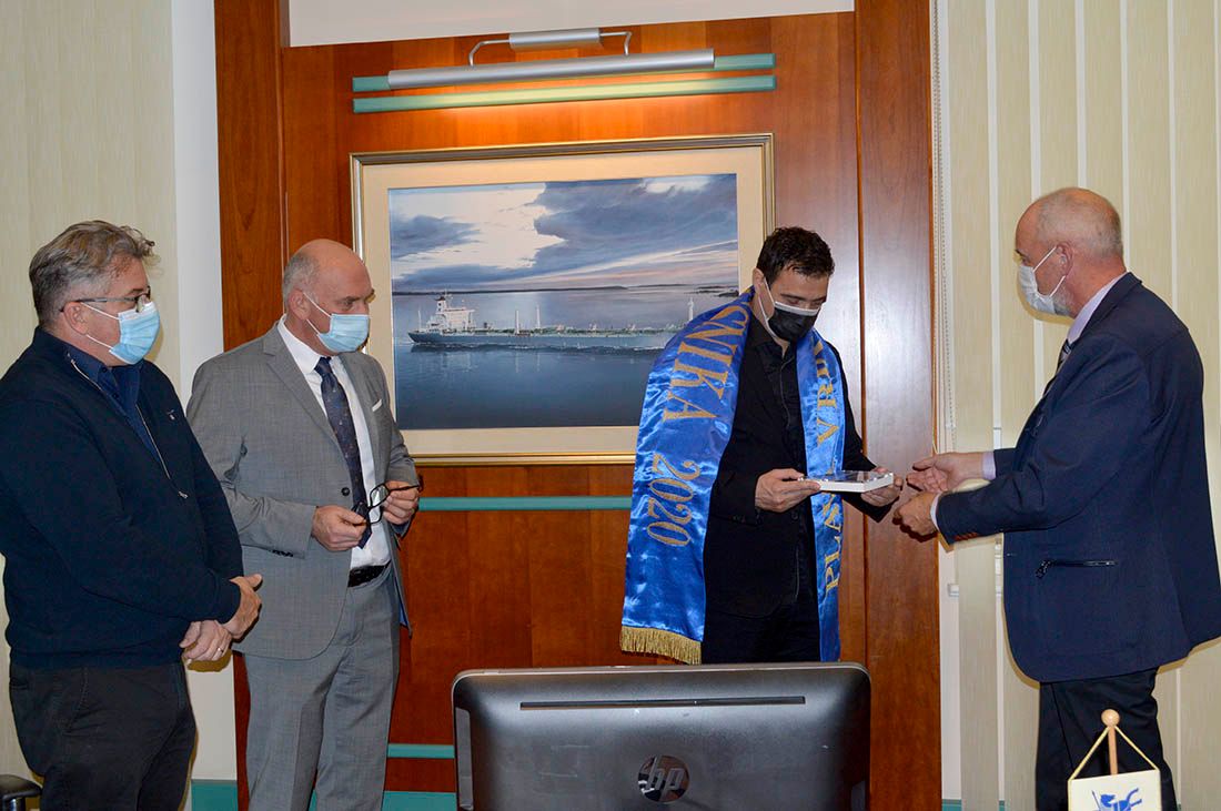 DODIJELJENA PRIZNANJA Plava vrpca Vjesnika 2020. Pavu Butijeru i posadi broda Privlaka